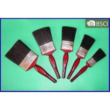 Shsy-2002L vermelho madeira Handle Black Bristle Paint Brush